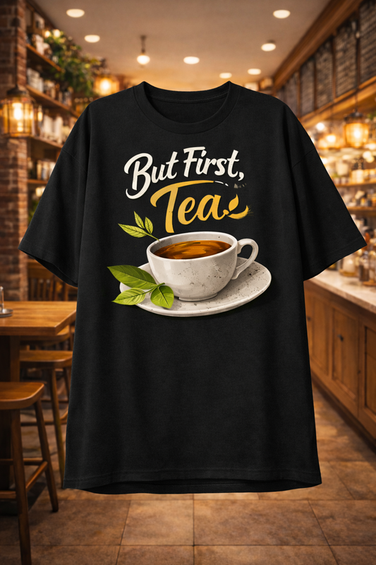 But First, Tea – Premium Everyday T-Shirt