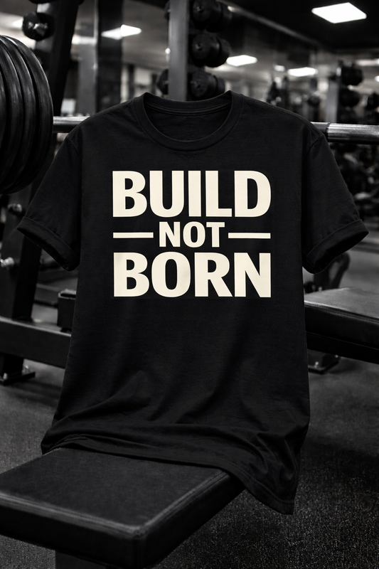 BUILD NOT BORN Unisex - Oversized T-Shirt