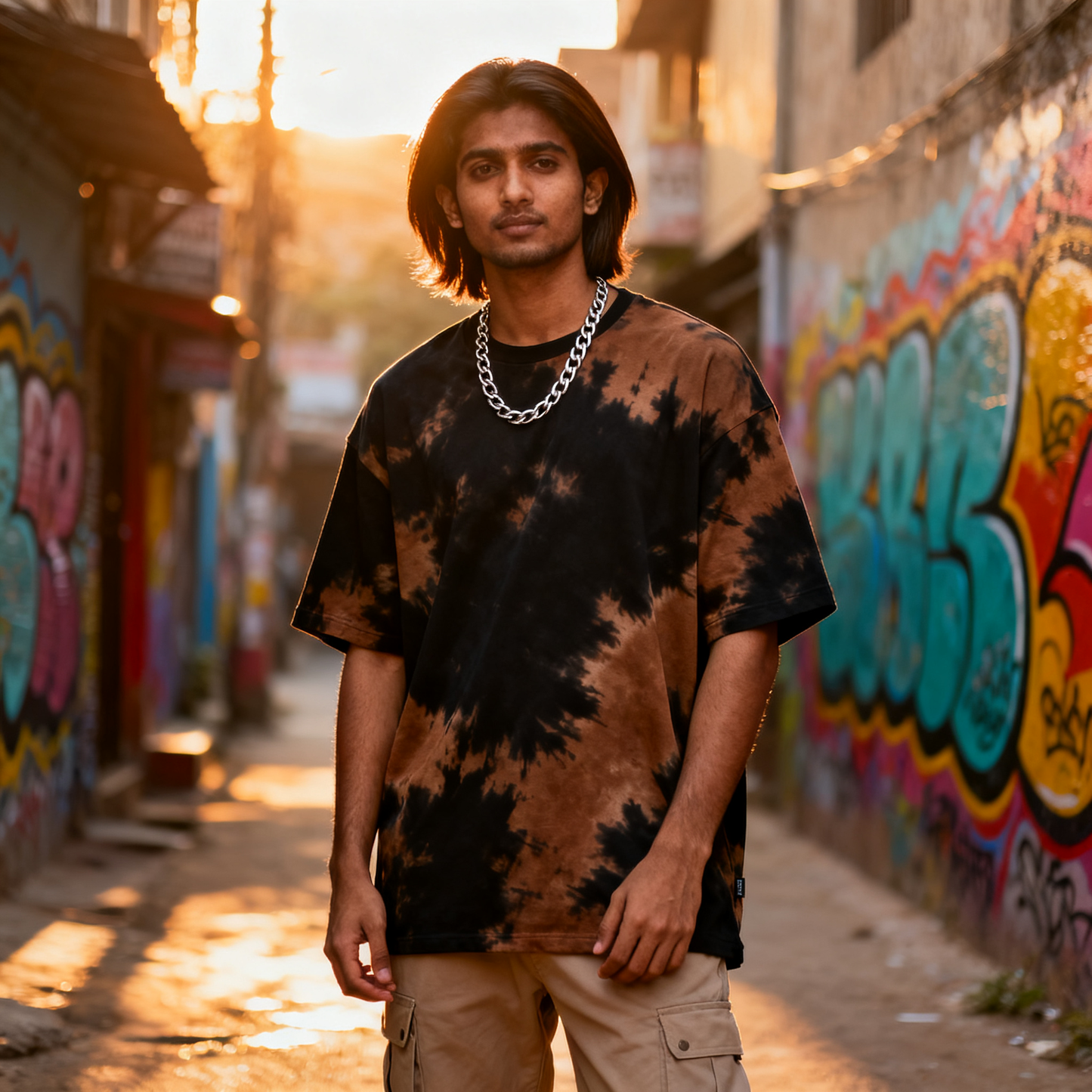 Oversized Unisex Tie-Dye Tee