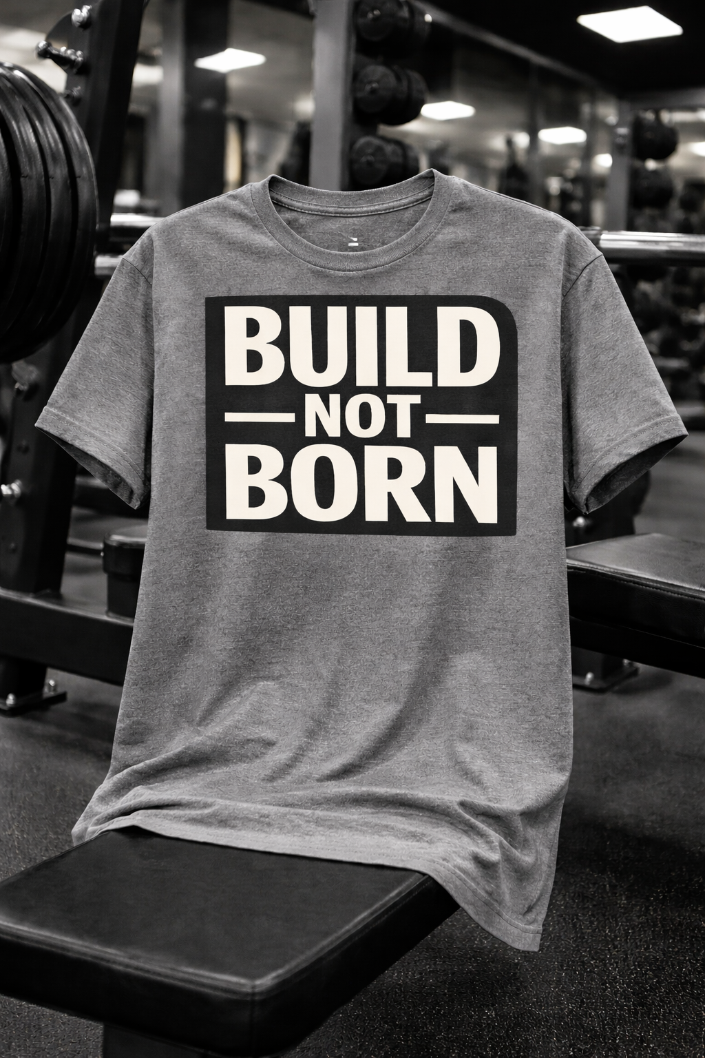 BUILD NOT BORN Unisex - Oversized T-Shirt