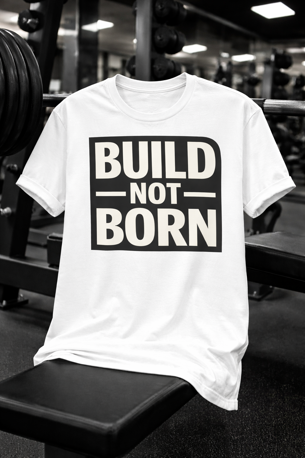 BUILD NOT BORN Unisex - Oversized T-Shirt
