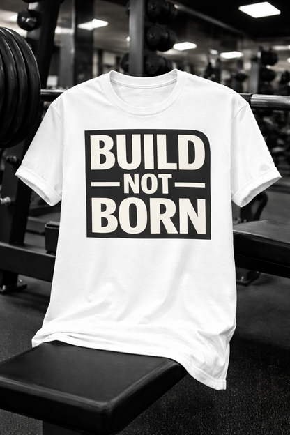 BUILD NOT BORN Unisex - Oversized T-Shirt