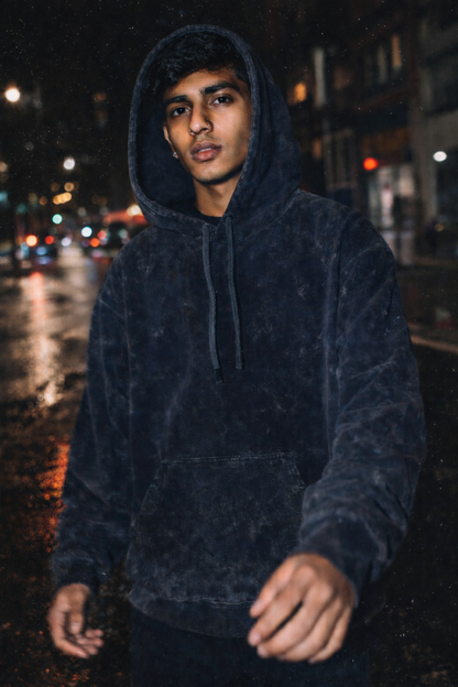 Acid Wash Oversized Hoodie – Heavyweight Streetwear Essential