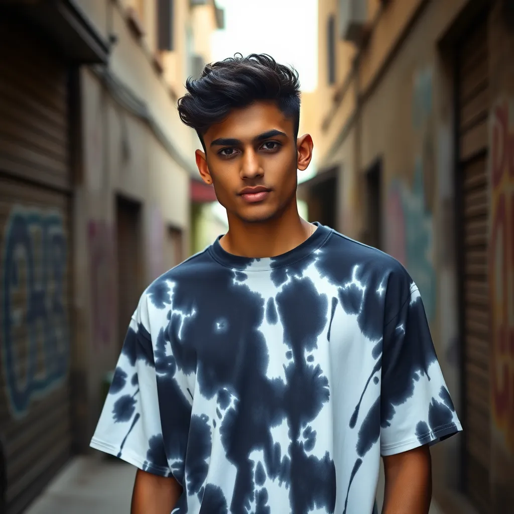 Oversized Unisex Tie-Dye Tee
