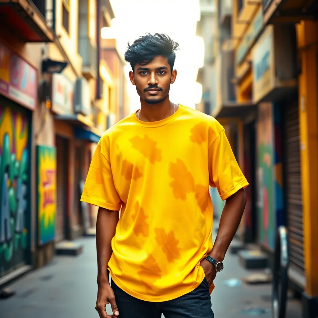 Oversized Unisex Tie-Dye Tee